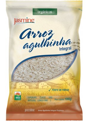 ARROZ ORGANICO_agulhinha.png - Arroz Agulhinha Integral Orgânico100% Orgânico CertificadoFonte de FibrasFonte de ProteínasBaixo teor de gorduras Ingredientes: Arroz Agulhinha Orgânico IntegralNão contém glúten.